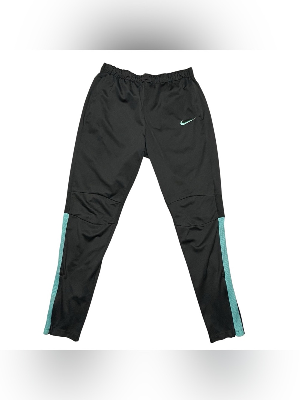 Nike Dri Fit Mens Size L Joggers Sweatpants Gym Running Activewear Zip Ankle